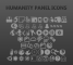 Humanity Panel Icons Theme