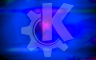 KDE electric blue mood  