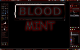 BloodMint theme with dark reds and black
