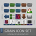 Grain Icon Set