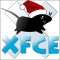 Xfce Mascot w/ Santa Hat