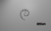 Debian-silver +silver kde
