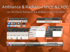 Ambiance & Radiance For Xfce & LXDE