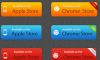 Free Apple and Chrome Store Button