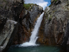 Waterfall and rocks - Gleno area