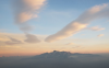 Pizzo Formico, clouds and sunset