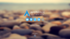 Archlinux KDE KSplash