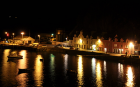 Night view in Portree - isle of Skye