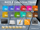 RAVE X Colors Icon Theme