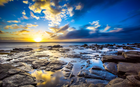 Sunrise Ocean Landscapes (3840x2400)