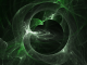 Green swirl