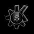 KDE + Slackware logo in one image