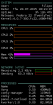 Rainbow System Monitor - 4 core CPU